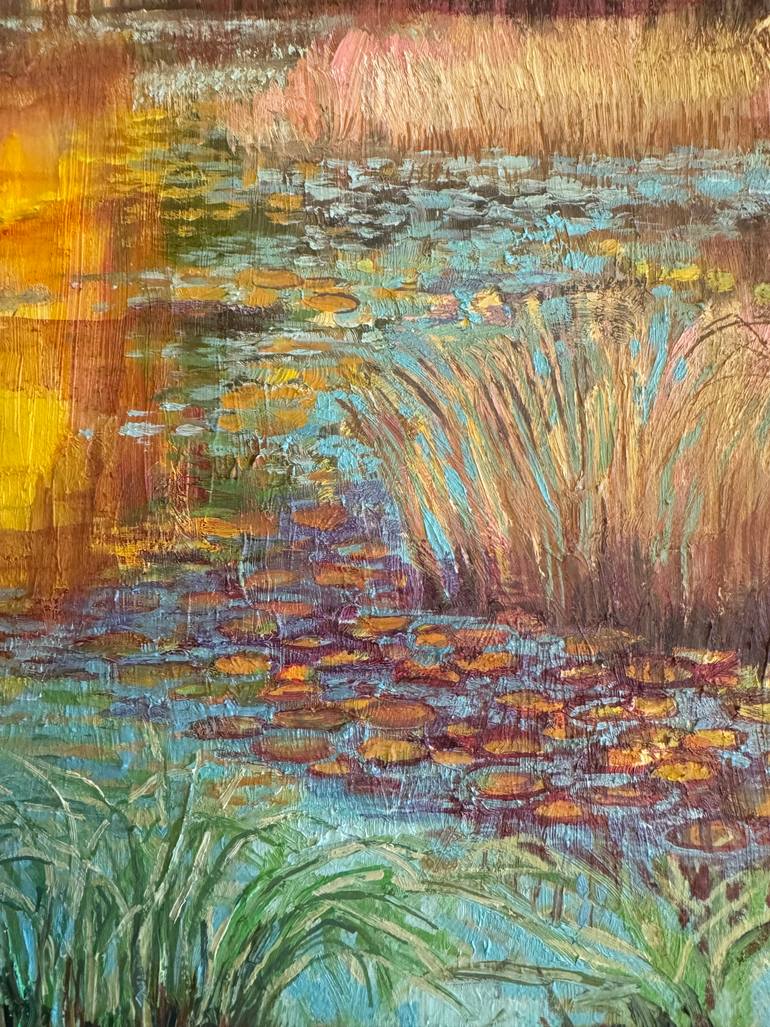 Original Impressionism Landscape Painting by Sam Sole