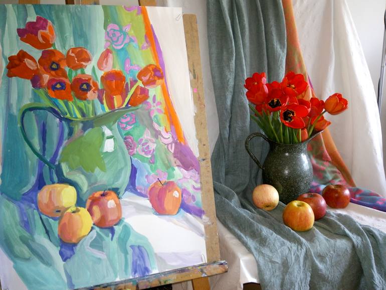 Original Contemporary Still Life Painting by Tatiana Rudenko