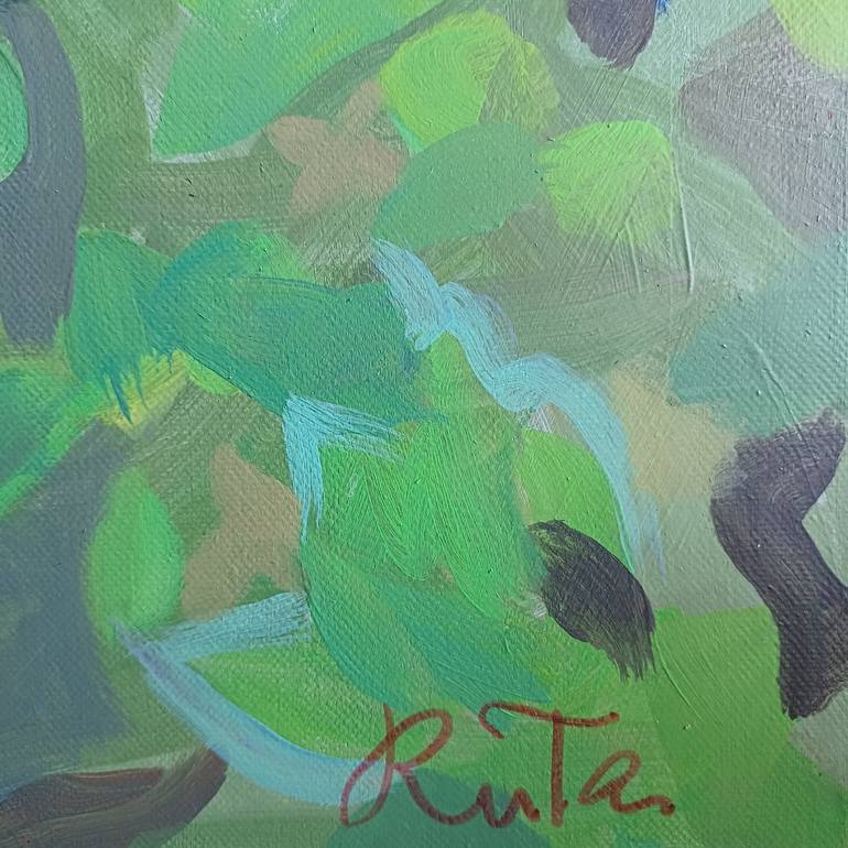 Original Contemporary Botanic Painting by Tatiana Rudenko