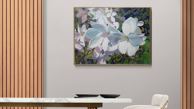 Original Contemporary Botanic Painting by Tatiana Rudenko