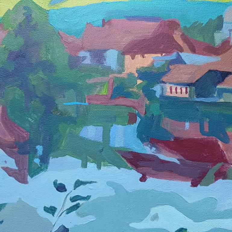 Original Contemporary Landscape Painting by Tatiana Rudenko