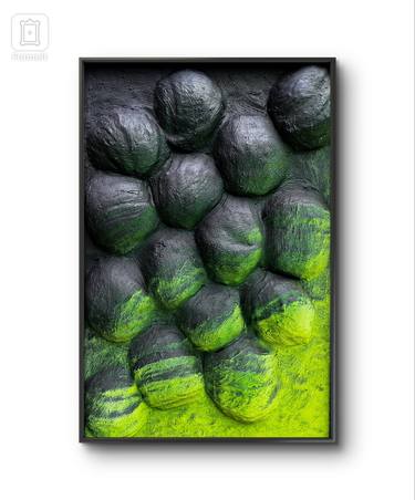 Original Abstract Expressionism Abstract Mixed Media by Dzmitry Chvaikouski