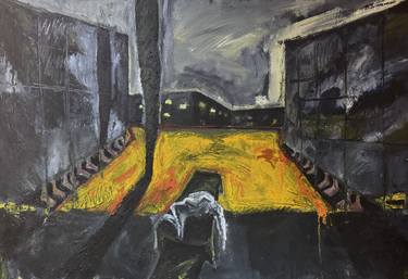 Original Expressionism Architecture Paintings by Boris Simeonov