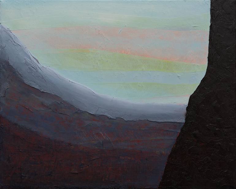 Original Landscape Painting by Prot Urban | Classicism Art on Canvas | THE WAY TO EDEN