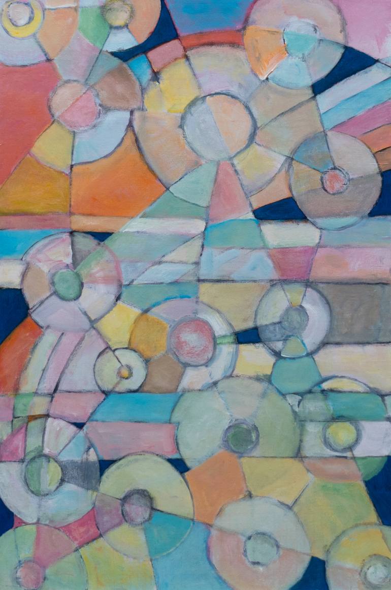 Original Abstract Painting by Mark Coffey