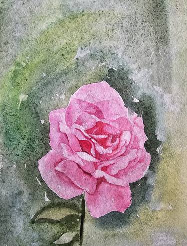 Original Abstract Expressionism Nature Painting by Geetank Tamta