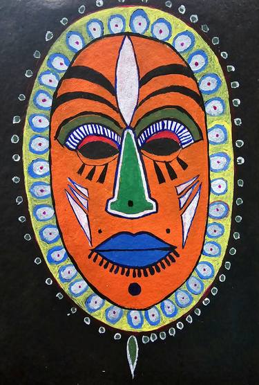 Original Abstract Patterns Painting by Geetank Tamta