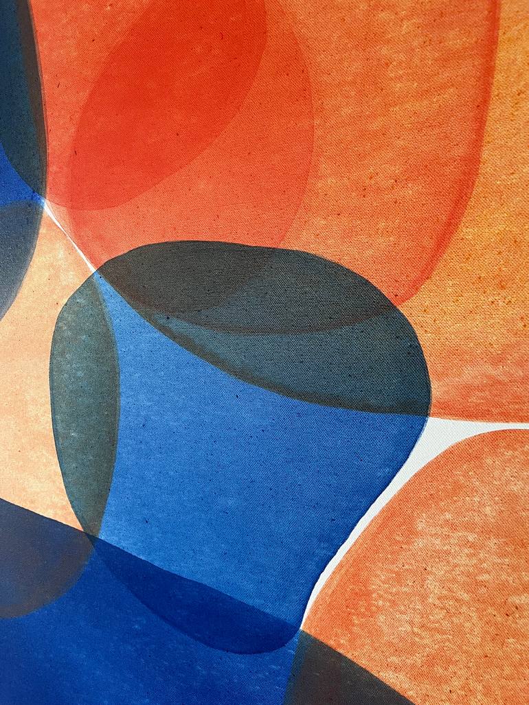 Original Color Field Painting Abstract Painting by Barbara Wójcik