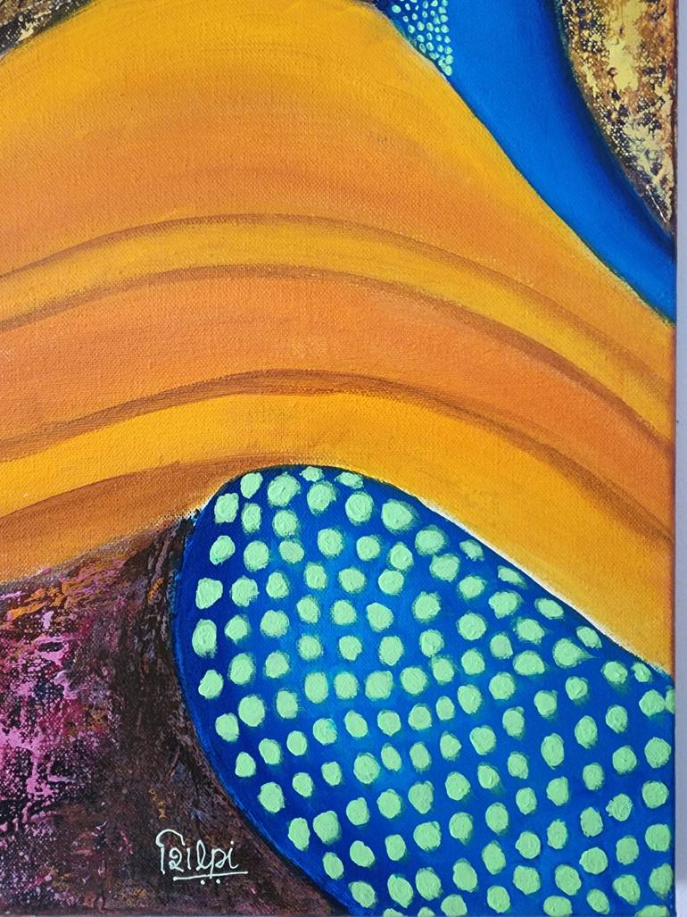 Original Abstract Expressionism Love Painting by Shilpi Dabral