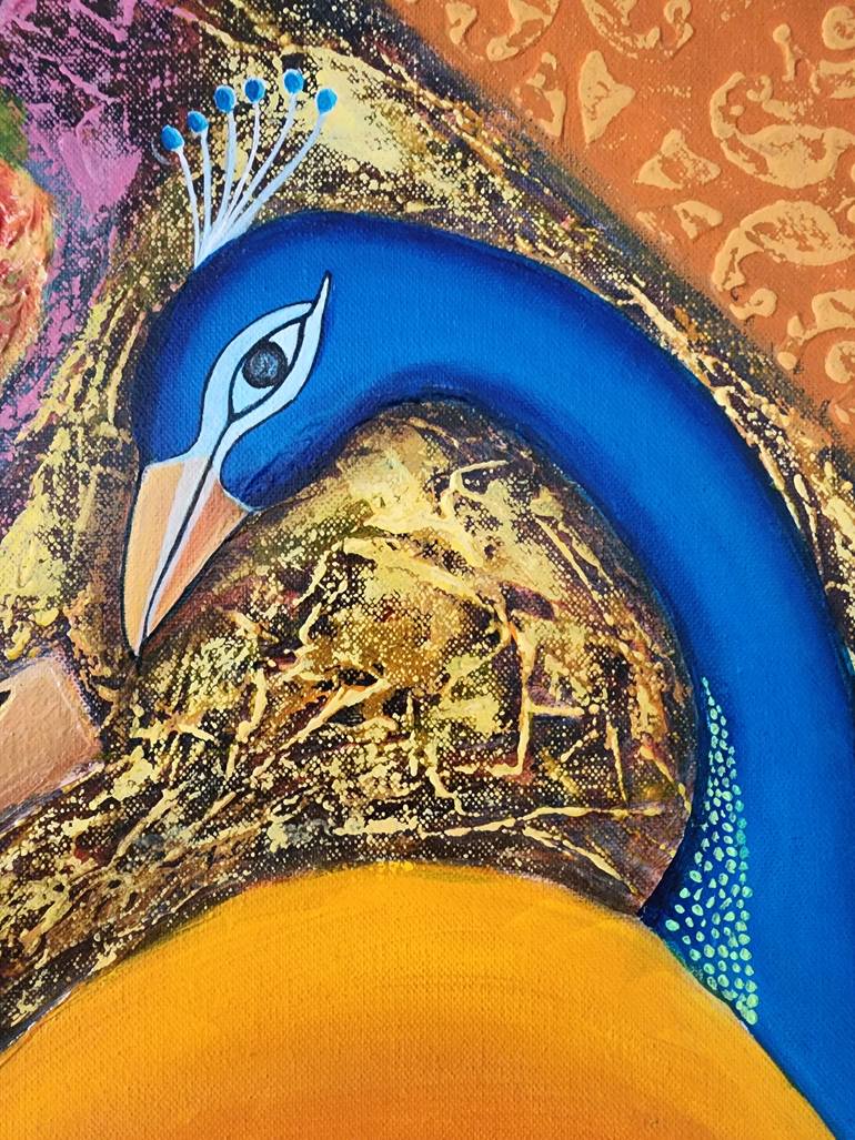 Original Abstract Expressionism Love Painting by Shilpi Dabral