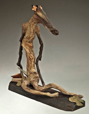 Original Figurative Animal Sculpture by Rebecca Ruegger