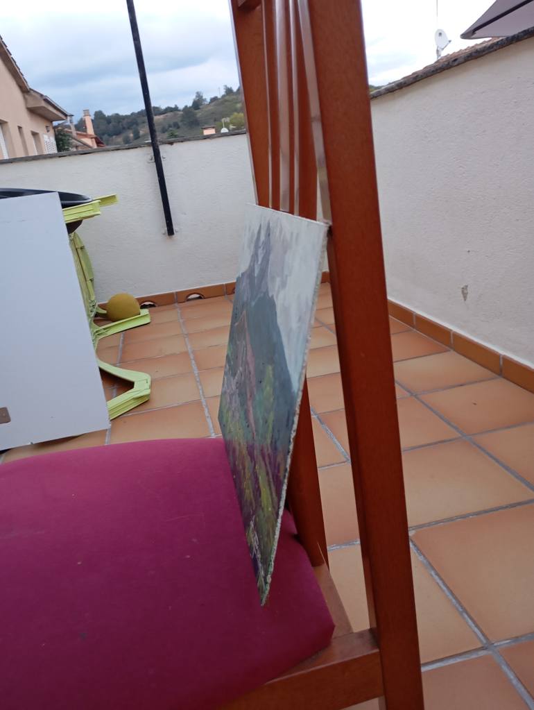 Original Color Field Painting Landscape Painting by Jose Daniel Pareja Quiles
