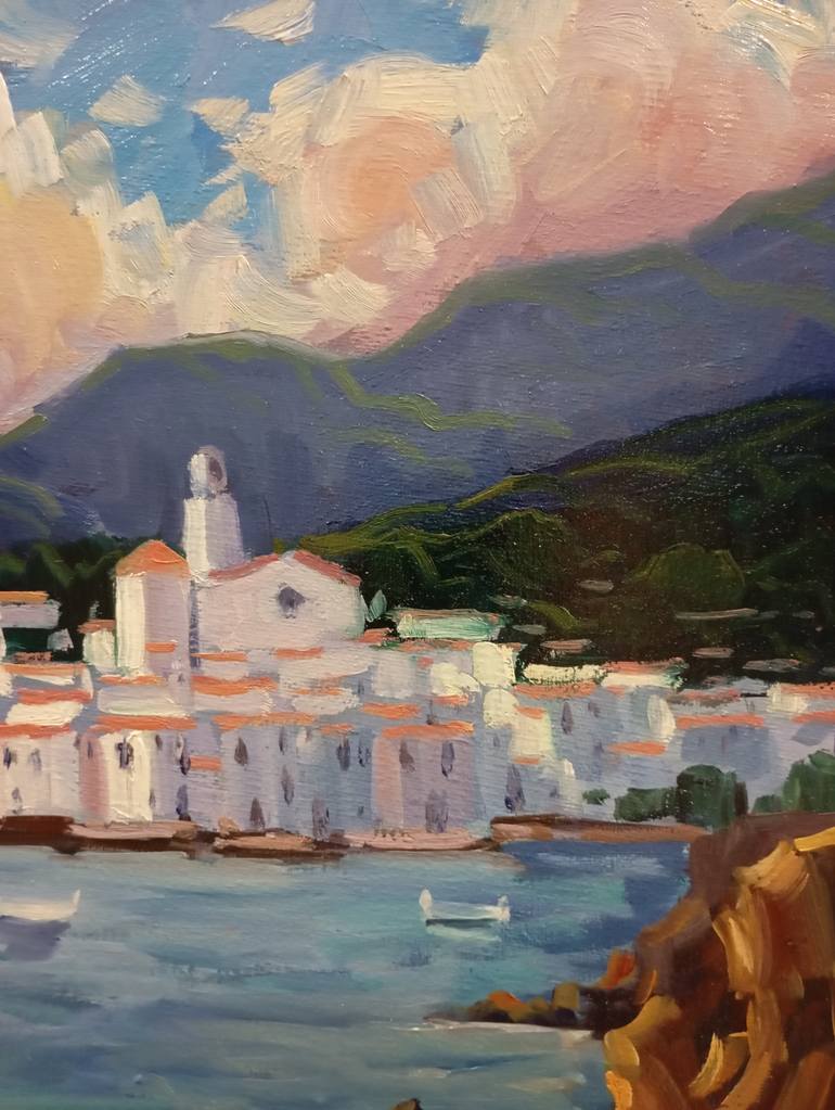 Original Color Field Painting Seascape Painting by Jose Daniel Pareja Quiles