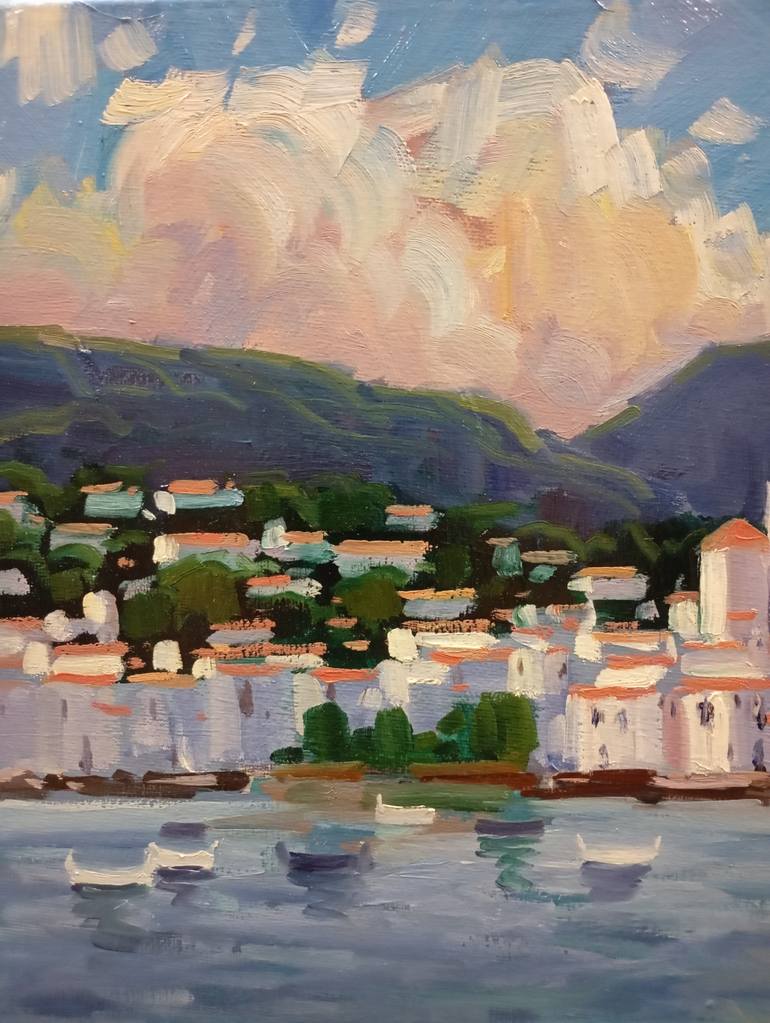 Original Color Field Painting Seascape Painting by Jose Daniel Pareja Quiles