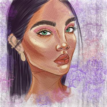 Original Digital Art Women Digital by Juliya Layla