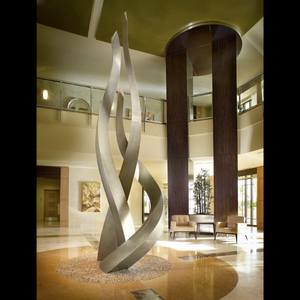 Collection abstract sculptures