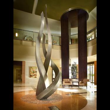 Original Abstract Sculpture by Archie Held