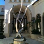 Collection abstract sculptures
