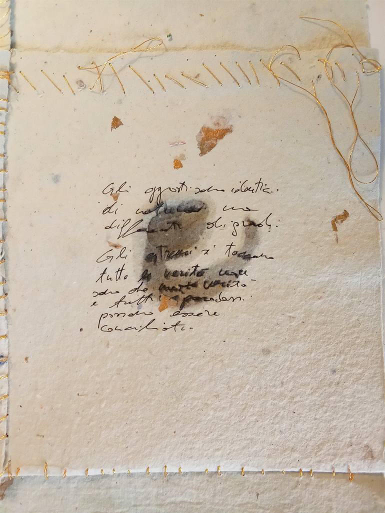Original Contemporary Abstract Collage by Renata Giannelli