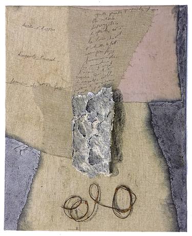 Original Contemporary Abstract Collage by Renata Giannelli