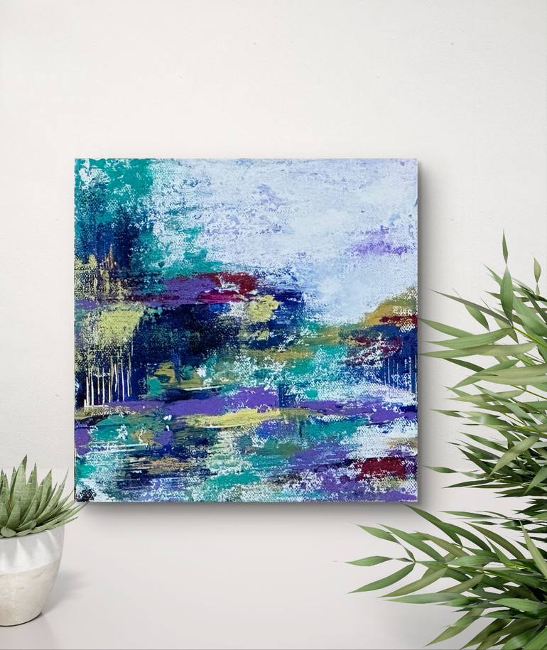 Original Contemporary Abstract Painting by Fifi Studio