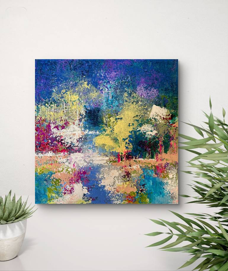 Original Contemporary Abstract Painting by Fifi Studio