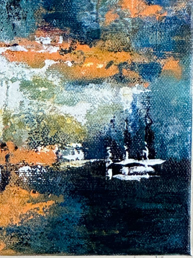 Original Contemporary Abstract Painting by Fifi Studio