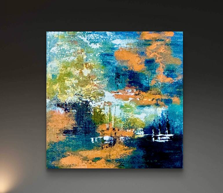 Original Contemporary Abstract Painting by Fifi Studio