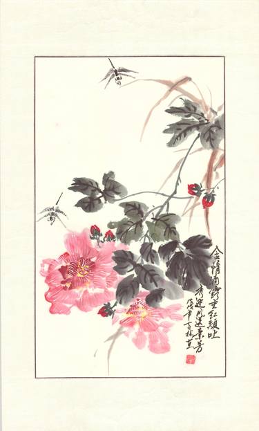 Original Classicism Botanic Drawings by 吉林 陈