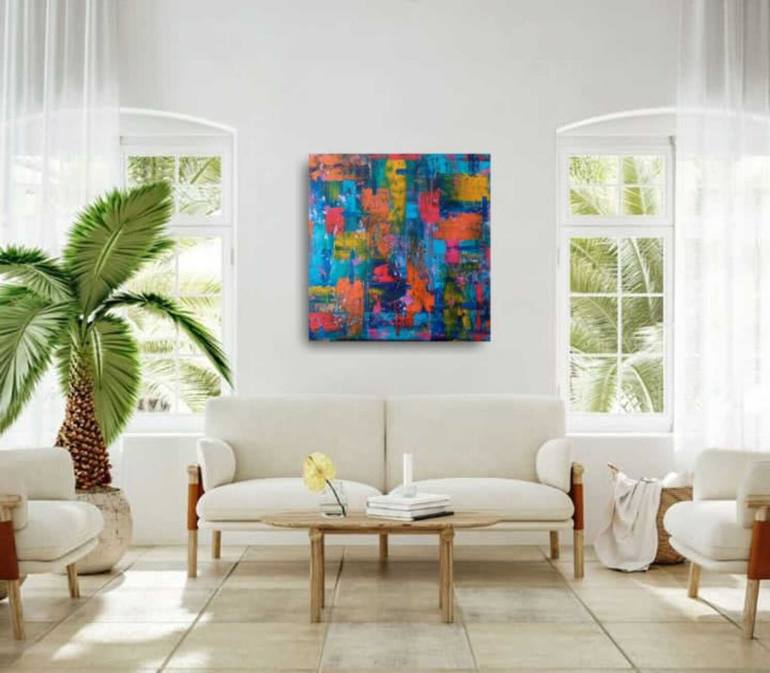 Original Contemporary Abstract Painting by Raffaella Lupetti