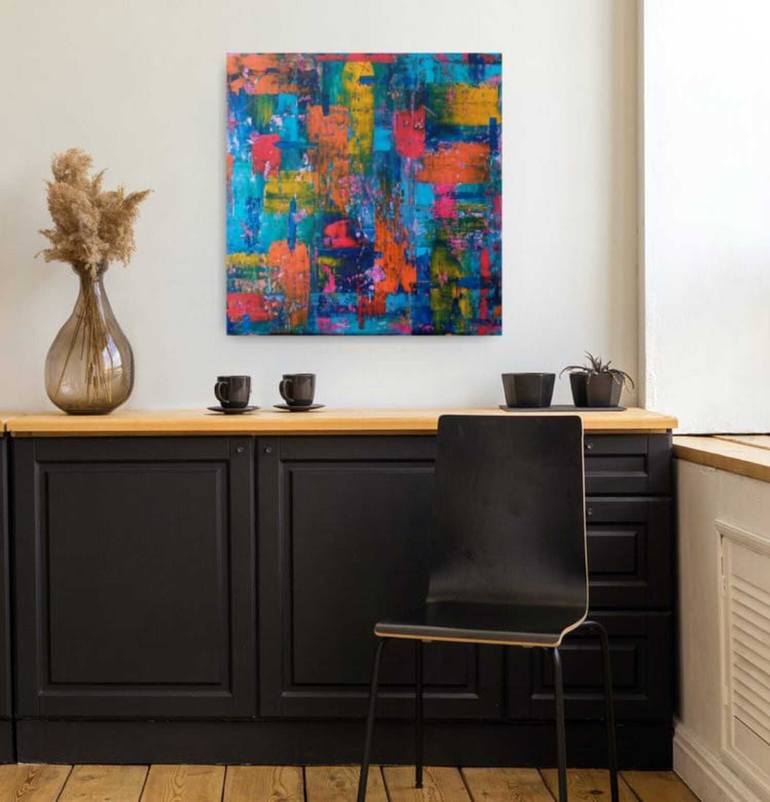 Original Contemporary Abstract Painting by Raffaella Lupetti