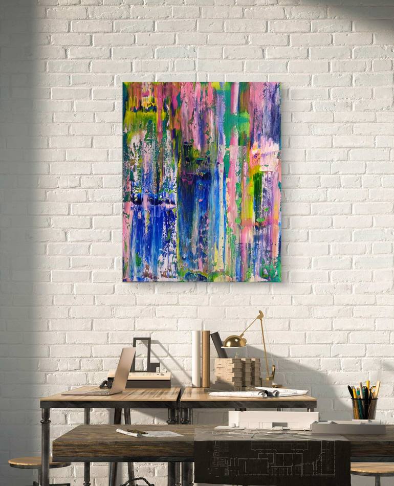 Original Contemporary Abstract Painting by Raffaella Lupetti
