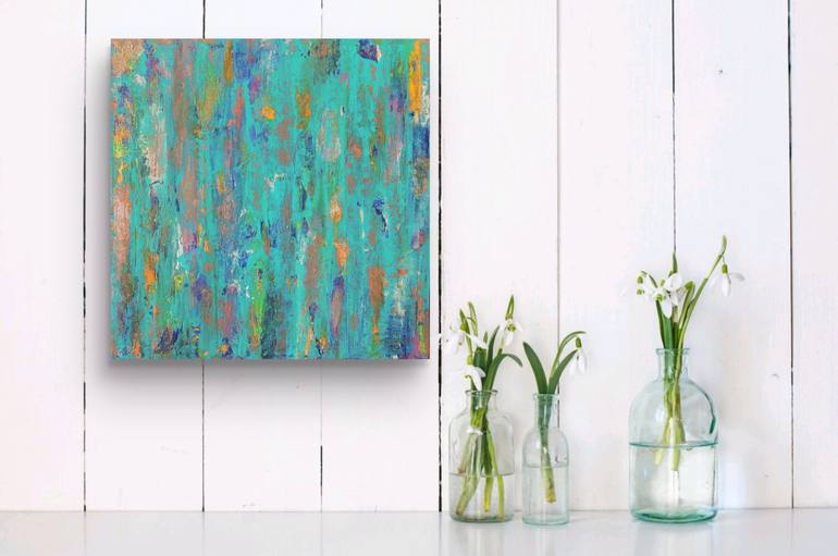 Original Contemporary Abstract Painting by Raffaella Lupetti