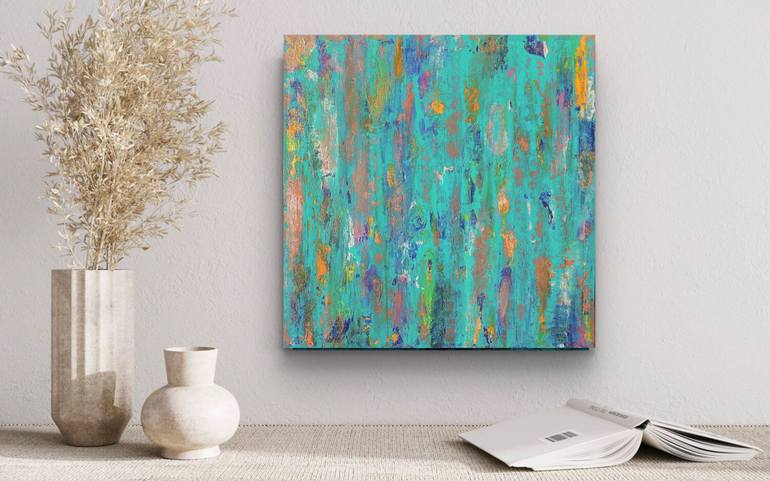 Original Contemporary Abstract Painting by Raffaella Lupetti