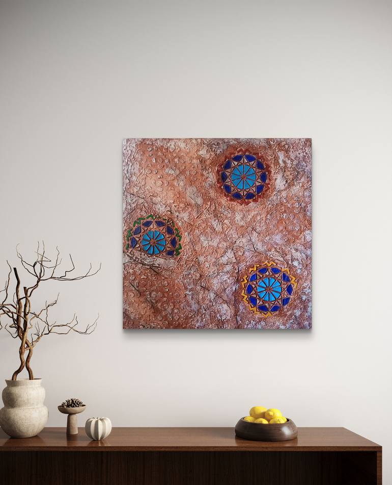 Original Classicism Abstract Painting by Raffaella Lupetti