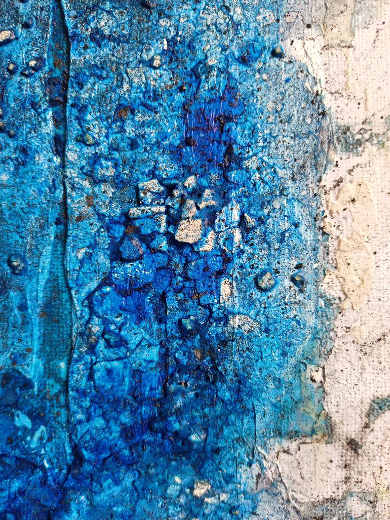 Original Abstract Expressionism Abstract Painting by Raffaella Lupetti