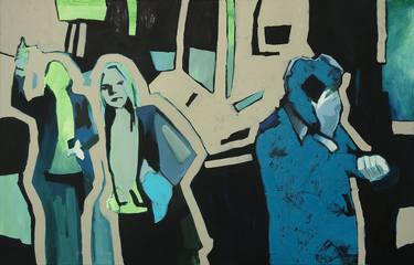 Print of Figurative People Paintings by Krzysztof Musial