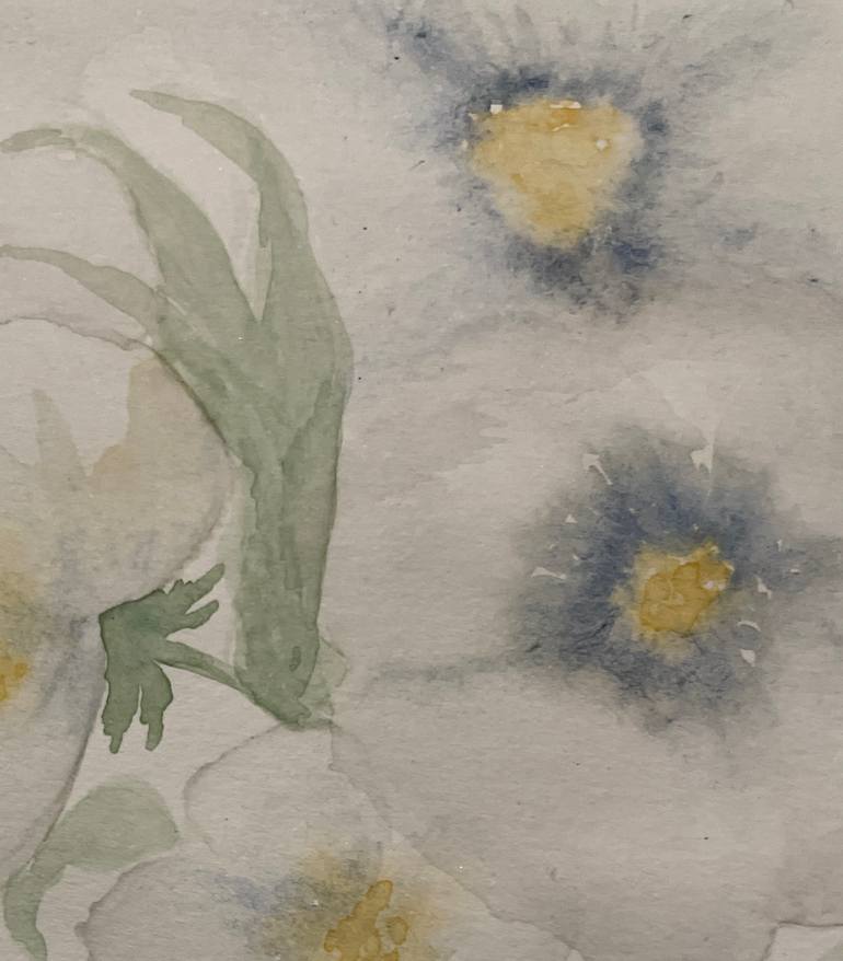 Original Romanticism Floral Painting by Sheree Ruis