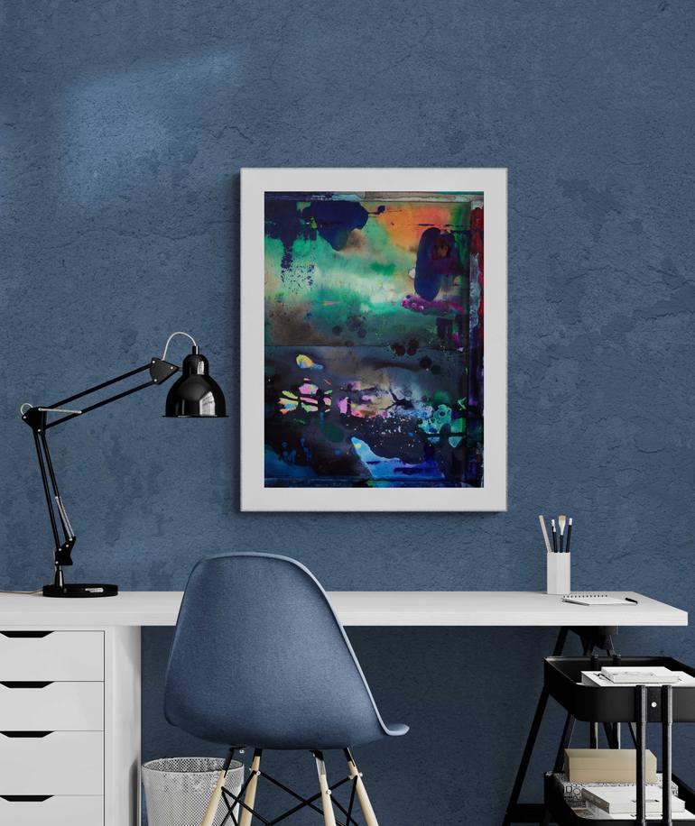 Original Abstract Painting by Hongfeng Guo