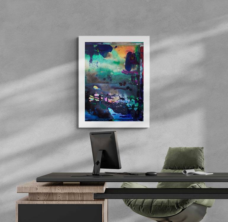 Original Abstract Painting by Hongfeng Guo