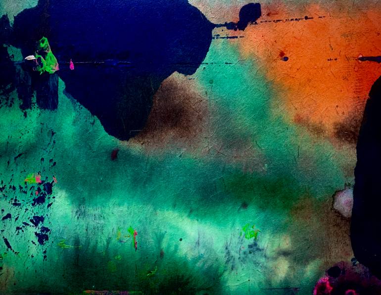 Original Abstract Painting by Hongfeng Guo
