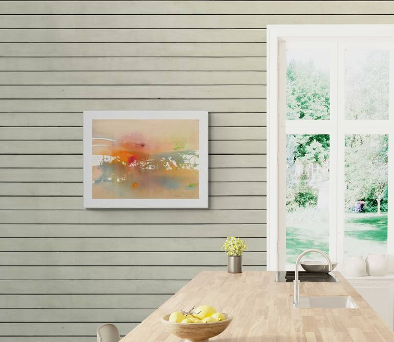 Original Abstract Painting by Hongfeng Guo