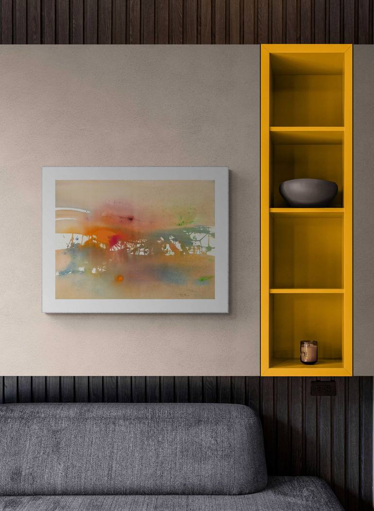 Original Abstract Painting by Hongfeng Guo