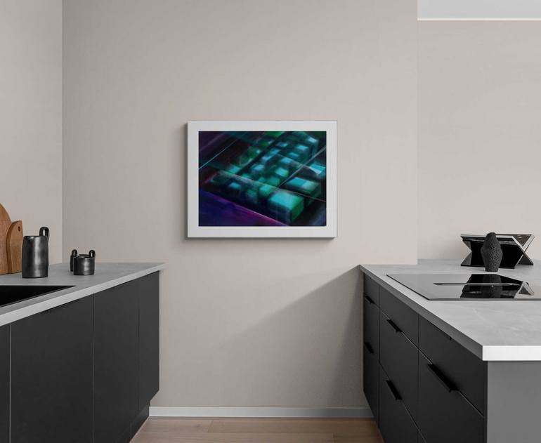 Original Abstract Painting by Hongfeng Guo