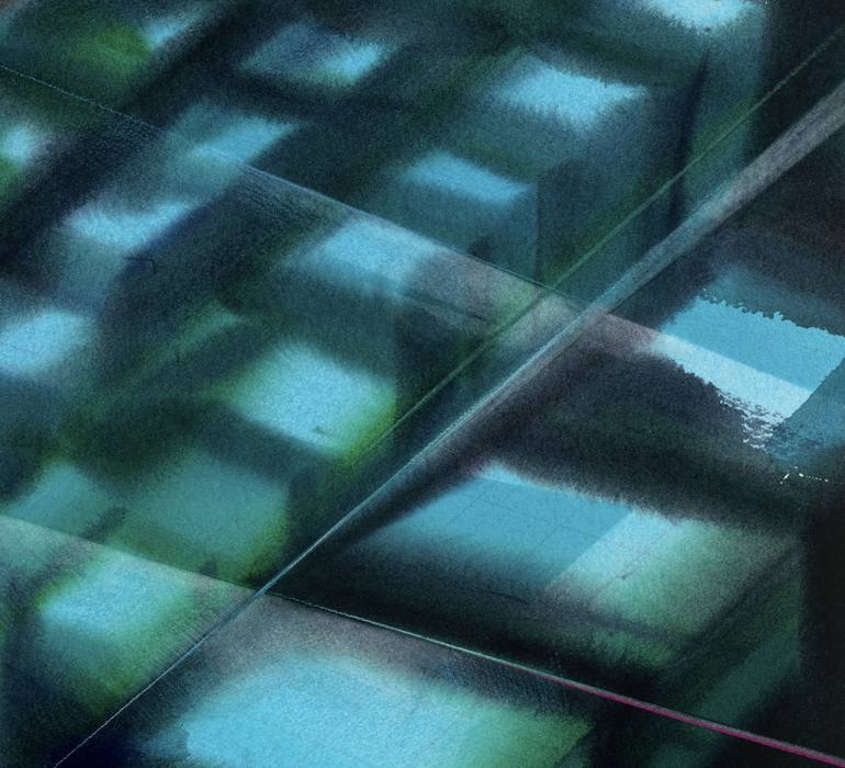 Original Abstract Painting by Hongfeng Guo