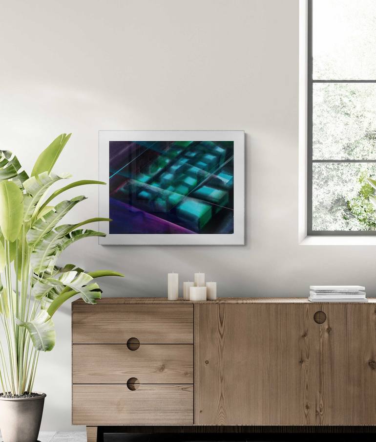 Original Abstract Painting by Hongfeng Guo