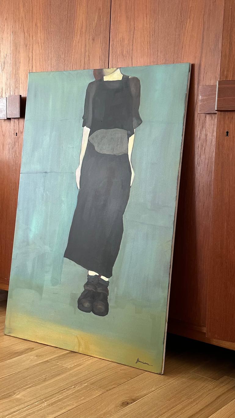 Original Minimalism Women Painting by Serena Barison