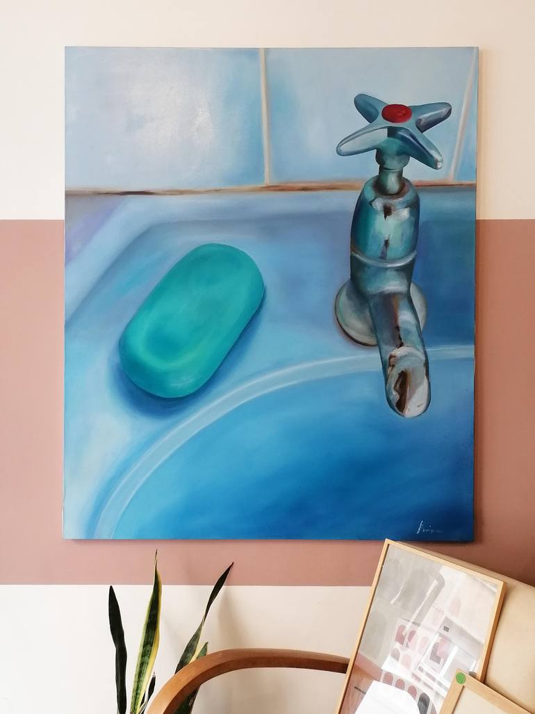 Original Photorealism Still Life Painting by Serena Barison