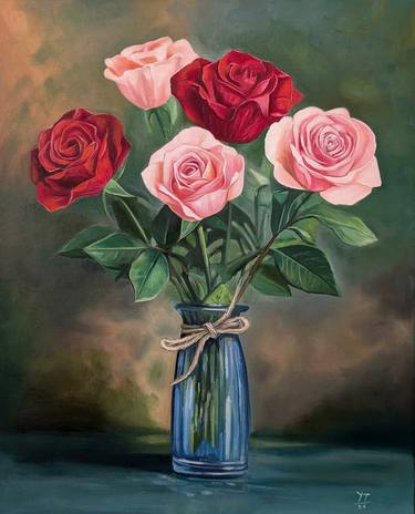 Print of Realism Floral Paintings by Ytee Ayob