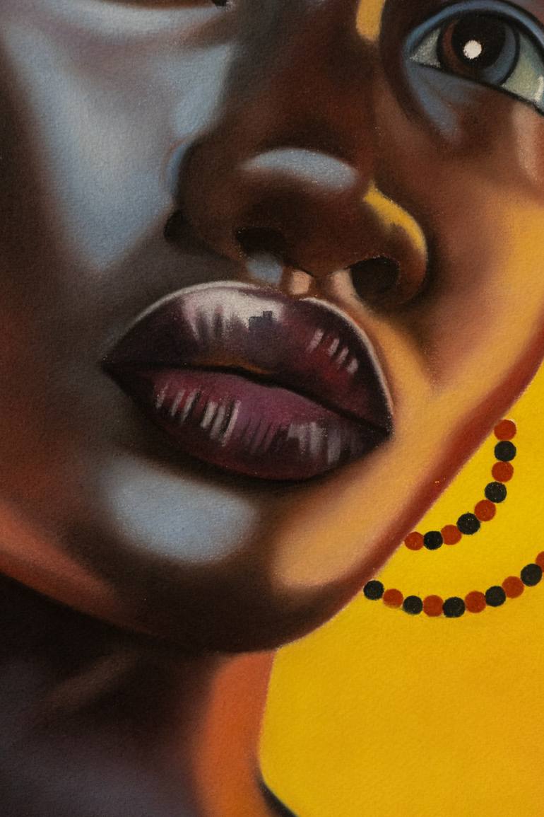 Original Figurative Women Painting by Oscar Acosta
